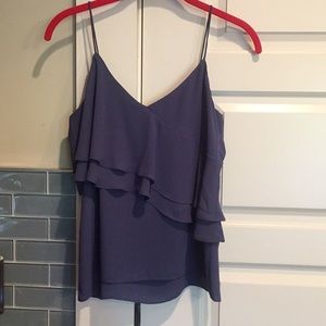 Brand New with Tags JCrew Drapey Ruffle Tank